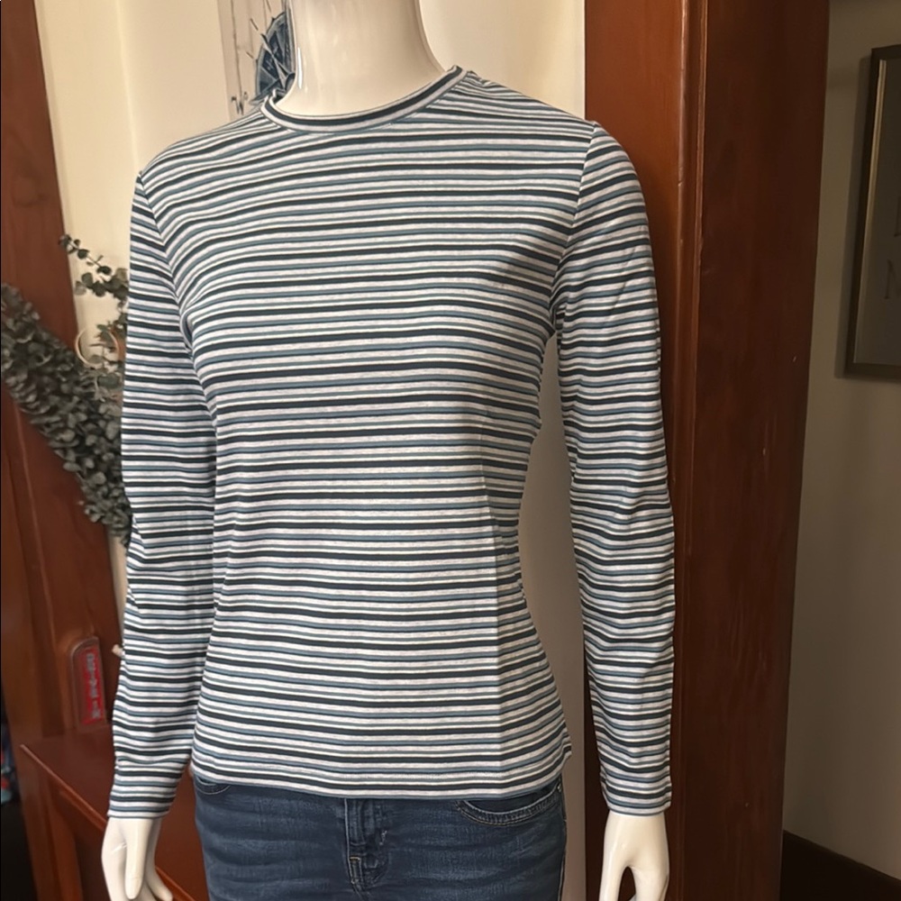 Striped Long Sleeve Top